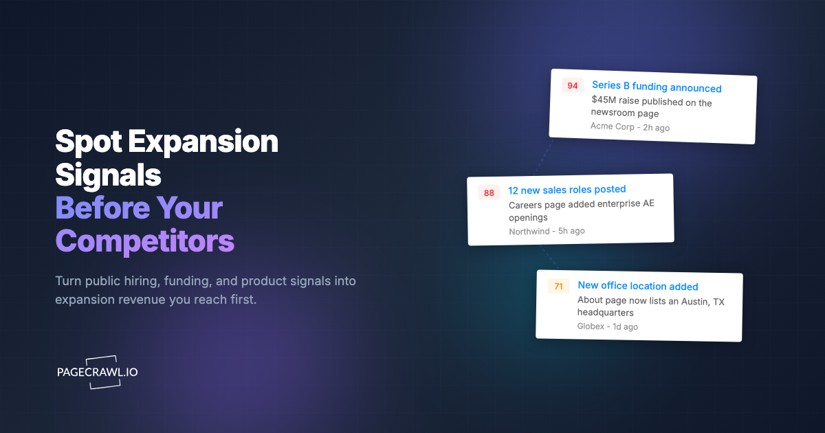 Account Expansion Signals: Catch Growth Before Competitors