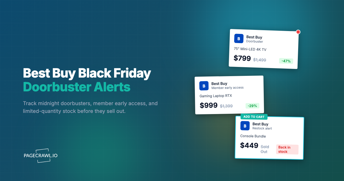 Best Buy Black Friday Deal Alerts: Track Doorbusters in 2026