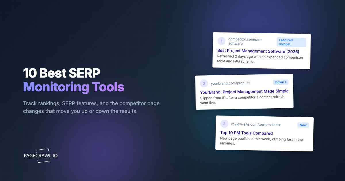 10 Best SERP Monitoring Tools for 2026 (Compared)