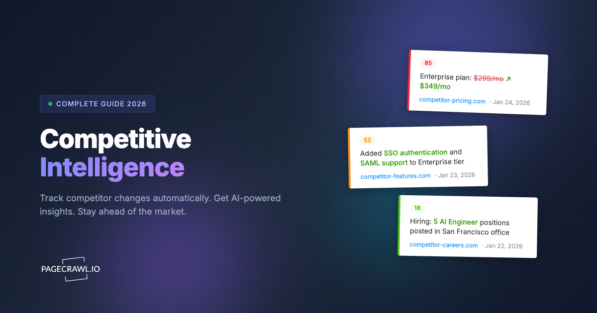 What is Competitive Intelligence? A Complete Guide for 2026