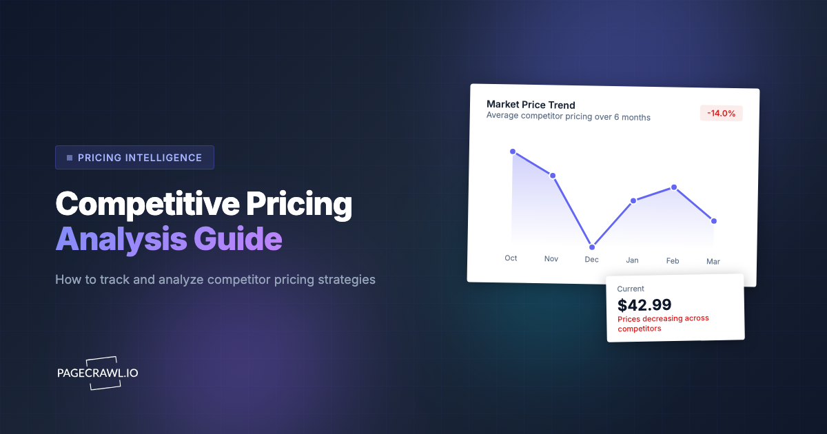 Competitive Pricing Analysis: How to Benchmark and Optimize Your Prices