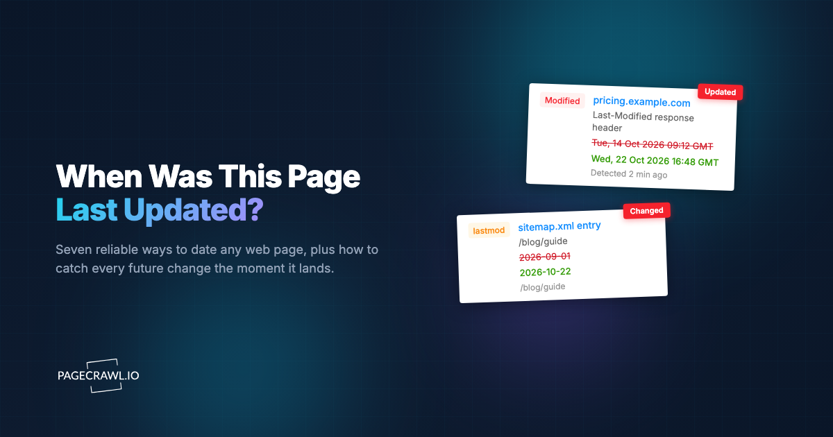 How to Check When a Website Was Last Updated (7 Methods)
