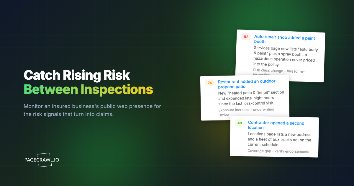 Insurance Loss Control: Using Web Monitoring to Reduce Claims
