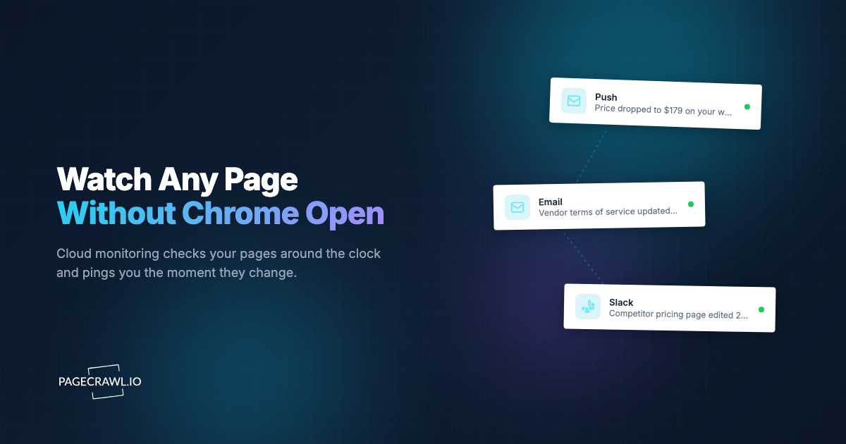 How to Monitor a Website for Changes in Chrome (2026 Guide)