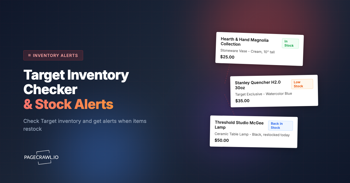 Target In-Stock Alerts: How to Check Inventory and Get Restock Notifications