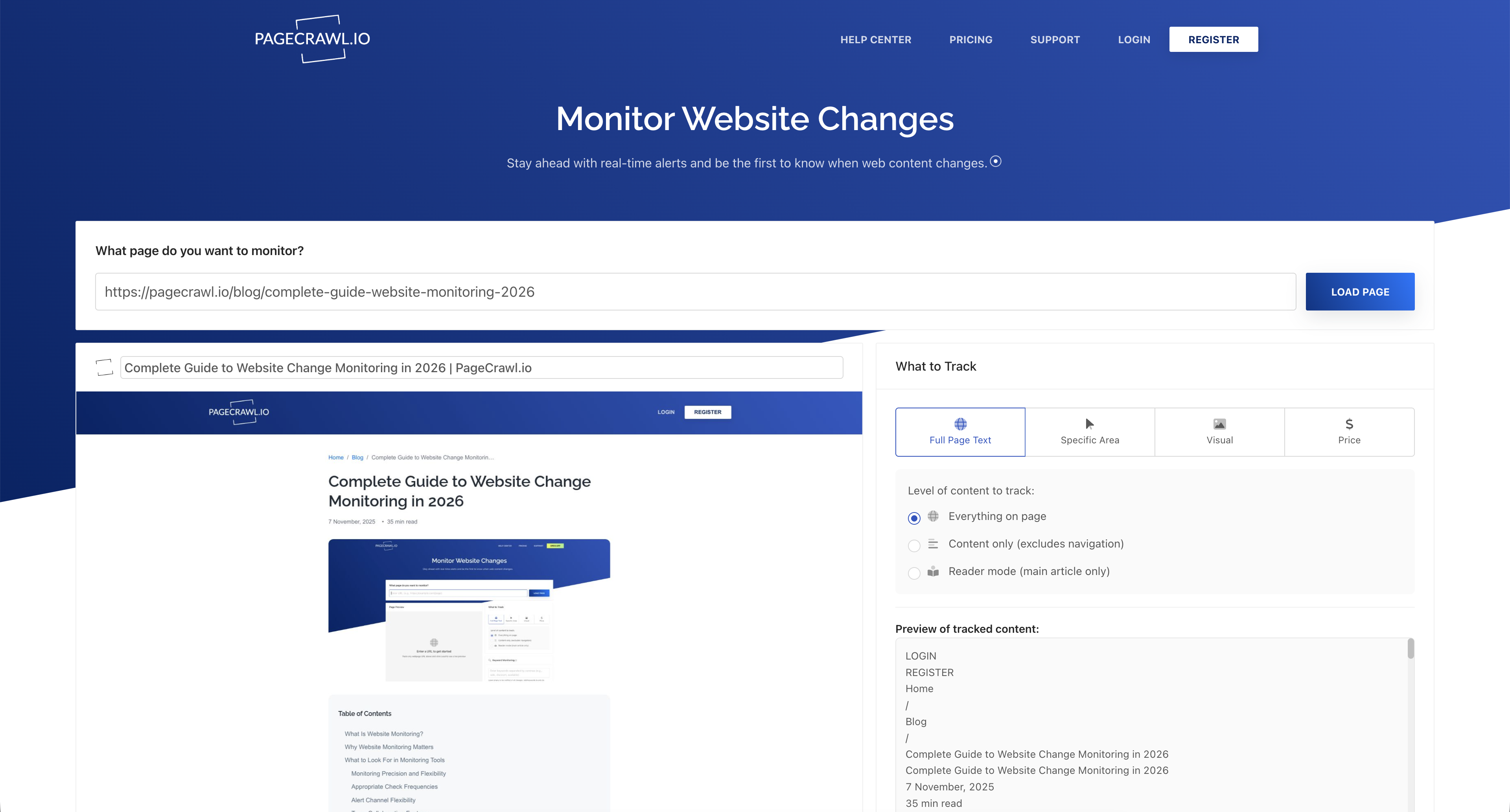 Complete Guide to Website Change Monitoring in 2026