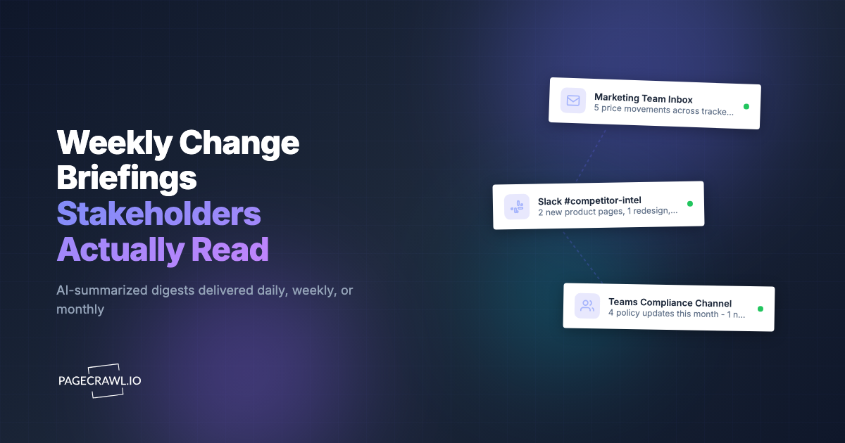 How to Send a Weekly Change Briefing Stakeholders Actually Read