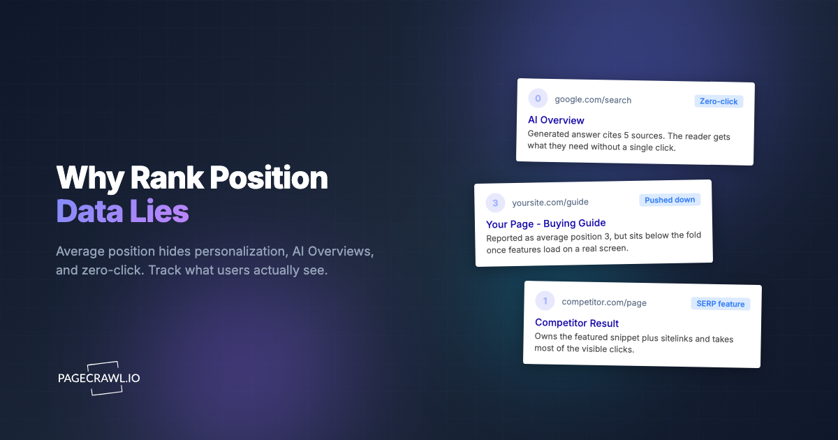 Why Rank Position Data Lies (and How to See What Users Actually See)